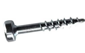 lot 16380 image: Kreg SPS-C1-250 Zinc Pocket Screws  1-Inch #7 Coarse Thread  Pan-Head (250 Count)
