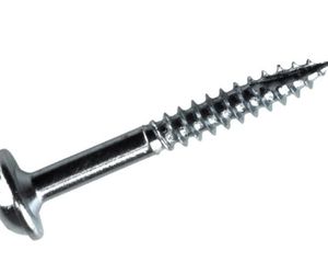 lot 16381 image: Kreg SML-F125-250 Zinc Pocket Screws  1 14 Inch  #7 Fine Thread  Maxi-Loc Head (250 Count)