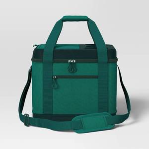 lot 30695 image: 24 Cans9qt Soft-Sided Cooler - Sun Squad Green