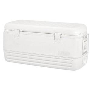 lot 30702 image: Igloo 120 qt. Quick & Cool Polar Ice Chest Cooler  White - Retail $115