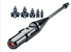 lot 16374 image: Bushnell 740100c .22 Caliber-.50 Caliber Laser Boresighter Kit