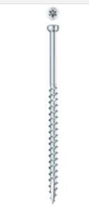 lot 16378 image: ITW Brands 4052270 8 X 2 in. Fin & Trim Screw Head  White