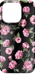 lot 16419 image: VELVET CAVIAR iPhone 16 MagSafe Case - Pink Rose Floral Bump-Resistant Plastic