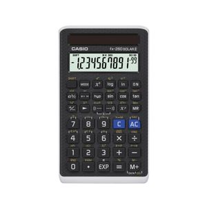 lot 30717 image: Casio FX-260 Solar II Scientific Calculator  Black  Elementary to High School