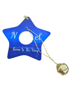 lot 23931 image: Halloscume 12 Set Christmas StarBell Ornaments