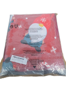 lot 23961 image: Goodidea Christmas Duvet Cover Queen Size, Duvet Cover Set 3 Pieces Soft Microfiber Reversible Red Bedding