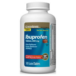 lot 23968 image: GoodSense 200 mg Ibuprofen Tablets