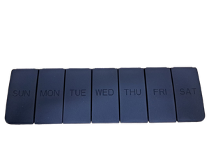 lot 31351 image: Weekly Pill Organizer, Black