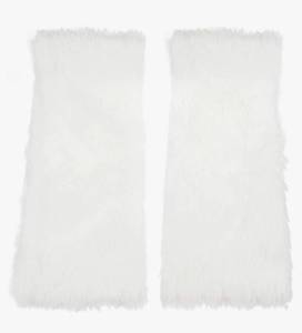 lot 31353 image: ABOOFAN Faux Fur Leg Warmers