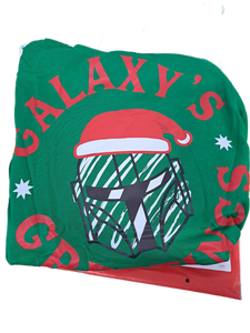 lot 31370 image: OPatPat Mens XL Star Wars  Christmas SweaterHoodie