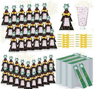 lot 31386 image: 36 Christmas Hand Cream with Nail File Gifts Set Snowflake Hand Cream & Nail File Christmas Party Favors