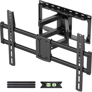 lot 438 image: USX MOUNT Full Motion TV Wall Mount for 47-90 inch TVs Swivels Tilts Extension Rotation Holds up to 132lbs Max VESA 600x400mm  Fit 16  Wood Stud