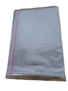 lot 7023 image: Soulake Self Sealing Cellophane Bags, Resealable Cellophane Bags Self Adhesive for Packaging Cookies, Clothing, Favors, Products (12x16 Inch(Pack of 50)) 