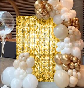 lot 489 image: Sequin Wall for Graduation, Anniversary &amp Engagement Decor JUST WALL&nbsp