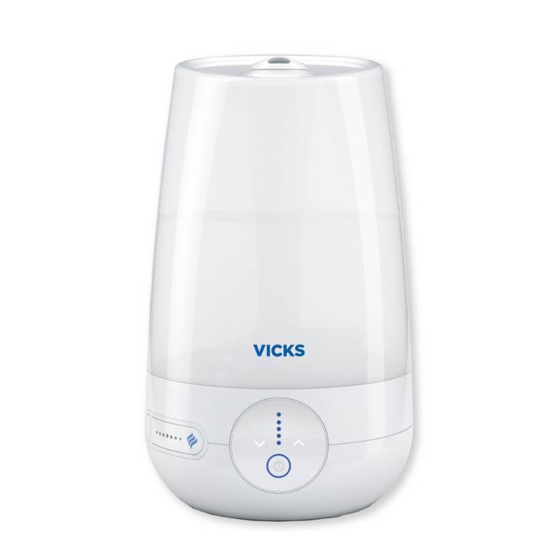 lot 23299 image: Vicks Filter Free Plus Cool Mist Ultrasonic Humidifier - 1.2gal