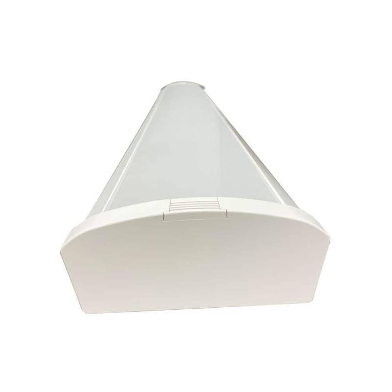 lot 30231 image: 1-Pack 4 ft. Adjustable Lumen Integrated LED White Slim Wraparound Light 3CCT - Retail $50