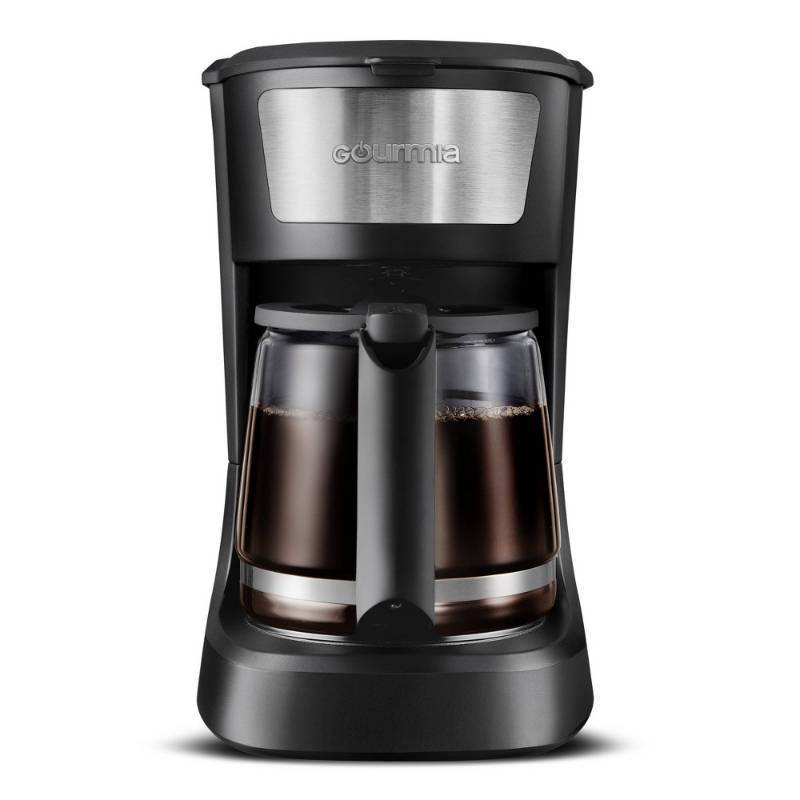 lot 8601 image: Gourmia 12 Cup One-Touch Switch Coffee Maker with Auto Keep Warm Black