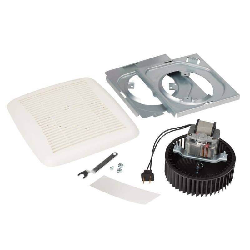lot 30412 image: Broan-Nutone 3014090 QuicKit 60 CFM 3 Sones Bathroom Ventilation Fan Upgrade Kit  White - Retail $59