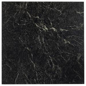 lot 580 image: Achim Nexus Vinyl Self Stick Tile  Black  1 Box 20 Tiles  Covers 20 Sq. ft.
