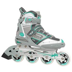 lot 2067 image: Roller Derby Womens Inline Skate - Green (6) - Retail $85
