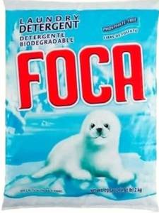 lot 16574 image: PACK OF 10 BAGS-Foca Laundry Detergent 4.4 lb Bag -., 4.41 Pound - Retail $100