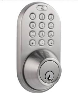 lot 16626 image: MiLocks XF-02SN X-Series Deadbolt (Satin Nickel)