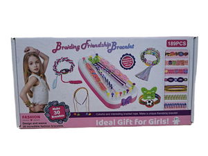 lot 31768 image: Braiding Friendship Braclet 189 PCS Ideal Gift for Girls Make 30 Bracelets