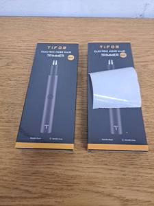 lot 31815 image: Tifor Electric Nose Hair Trimmer 2 Pack