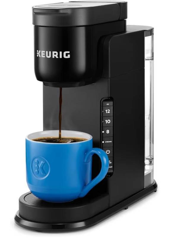 lot 13763 image: Keurig K-Express Single Serve Coffee Maker 42oz Removable ReservoirK-Cup Pod, 3 Brew Sizes, Strong Button Feature, Black (Doesnt Work) -