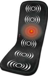 lot 583 image: Health Touch Double-Sided Full Body Massage Mat, 5 Vibration Motors Massage with Soothing Heat, Black WORKS