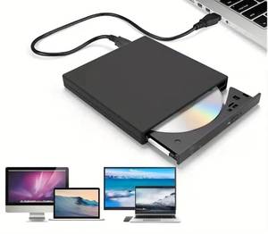 lot 589 image: External USB DVD Drive - External CD DVD Drive, Slim Protable External CD-RW Drive DVD-RW Burner Writer Player for PC Laptop Computer WORKS