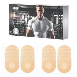 lot 7091 image: Running Nipple Covers for Men No Show Protection Men- 2 Pack
