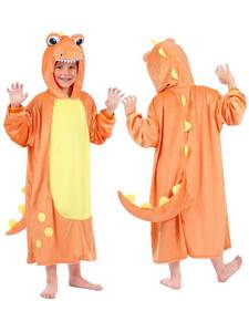 lot 9061 image: T-Rex Dinosaur Costume Hoodie Dress for Kids 4 to 10 Years