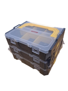 lot 31837 image: Konpard 6 Compartment Organizer 3 Pack