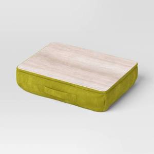 lot 2124 image: Corduroy Lap Desk Green - Room Essentials