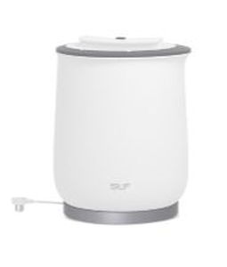 lot 2163 image: Tzumi Slf Luxury Towel 20L Electric Bucket Towel Warmer - White - Retail $59