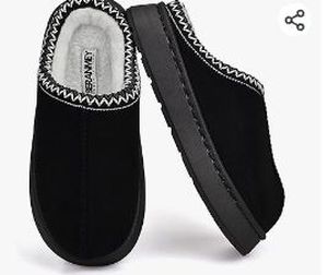 lot 2200 image: Thick-Soled Fuzzy Slippers for Women & Men - Cozy Platform House Shoes with Anti-Slip Sole, Warm Plush Lined Indoor Outdoor Short Ankle Slippers