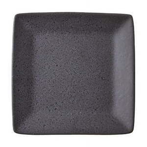 lot 2207 image: Better Homes & Gardens Anderson Dark Gray Square-Shaped Stoneware Salad Plate