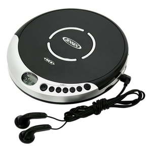 lot 2217 image: Jensen CD-60R Portable CD Player with Bass Boost