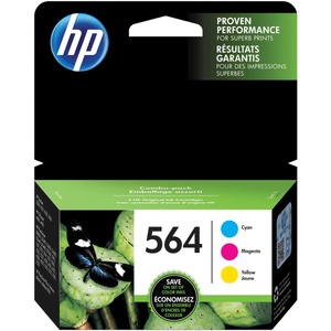 lot 2229 image: HP 564 3-pack CyanMagentaYellow Original Ink Cartridges  Per cartridge 300