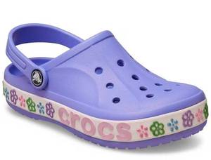 lot 2244 image: Crocs Toddler & Kids Bayaband Flower Clog size 10