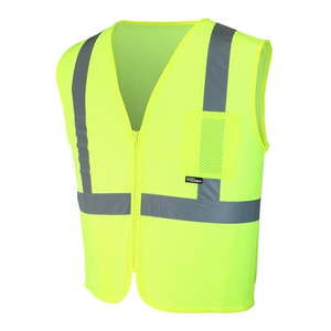 lot 2245 image: Hyper Tough ANSI Class 2 High Visibility Safety Vest  One Size Fits Most  1 Vest