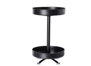 lot 2249 image: Rotating Storage Racks - 2-Tier&nbsp
