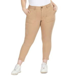 lot 9098 image: Royalty by YMI Womens Mid Rise Solid Pants Size 18W&nbsp