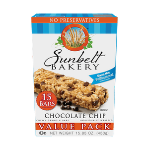 lot 31843 image: Best if Used by Jan 21 2026 Sunbelt Bakery Chocolate Chip Granola Bars Value Pack 2 Pack