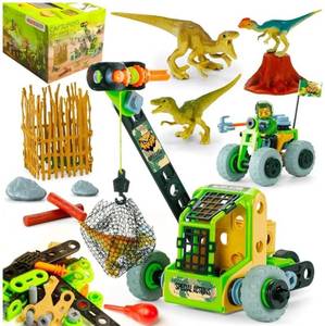 lot 31859 image: HOMETTER Building Toys, Dinosaur Toy STEM Learning Kit, Construction Blocks for Preschool Kids, Boys Educational Toys Creative Set, Christmas Ideas Gift for Age 5 6 7 8 9 10 Years Old&nbsp