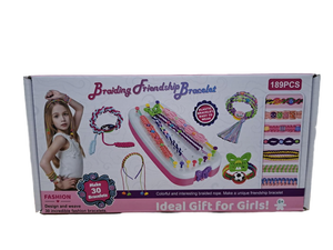 lot 31885 image: Braiding Friendship Braclet Ideal Gift for Girls 189PCS Make 30 Bracelets