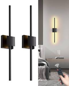 lot 718 image: Torchlet Battery Operated Wall Sconces Set UNTESTED