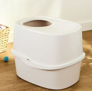 lot 2281 image: Vibrant Life Top Entry Cat Litter Box, 1 Count