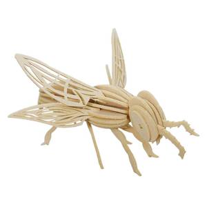 lot 9152 image: Feltor Kids 3D Jigsaw Puzzle with Wooden Different, Felt Bumblebee DIY Cubic Model, Animal Insect Toy Puzzle Game Set Gift&nbsp